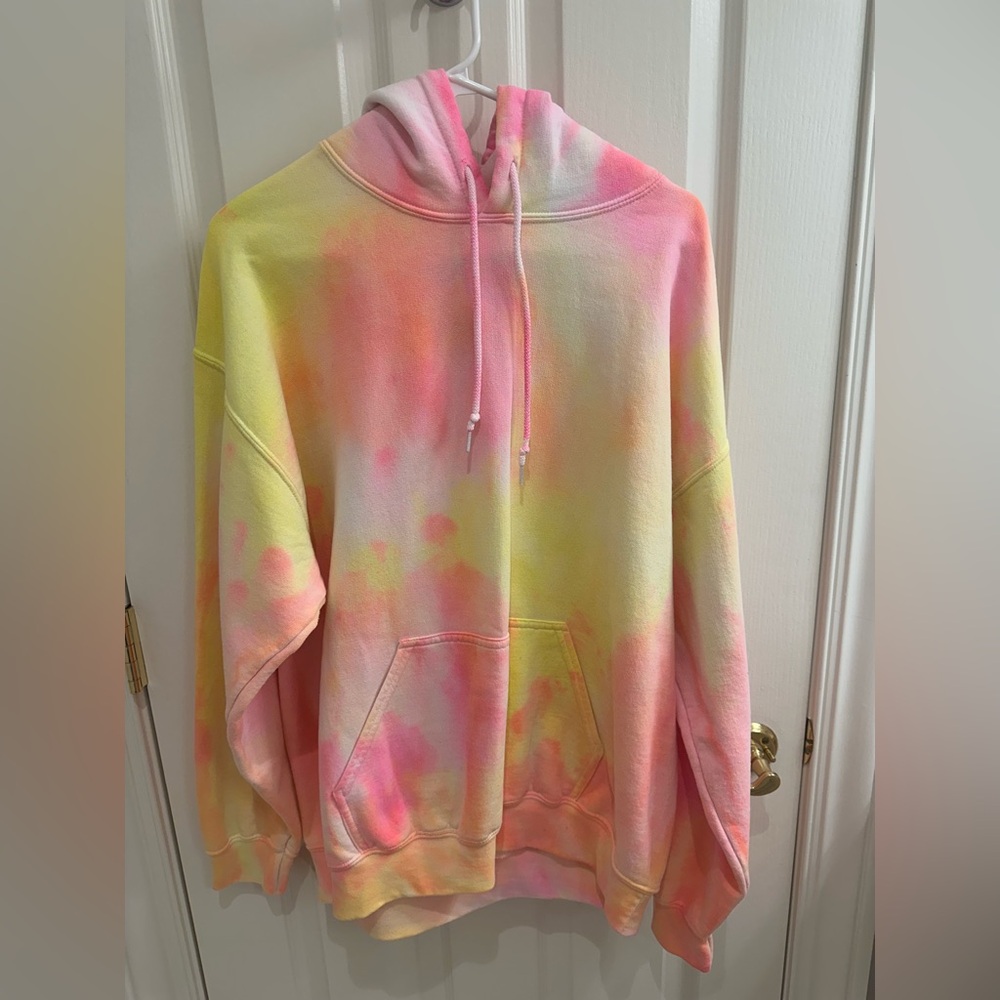 LF/Carmar Denim Tie Dye Hoodie